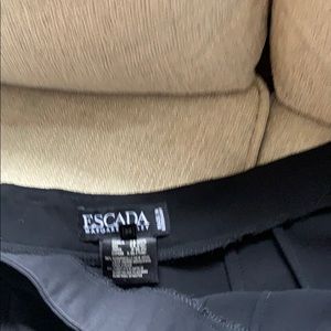 Escada black trousers